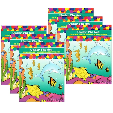 Do-A-Dot Art Under the Sea Creative Art + Activity Book, 6PK B372